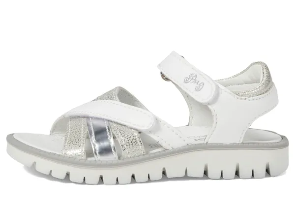 Primigi Axel, sandalen voor meisjes, wit en zilver