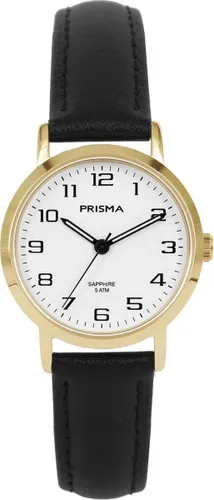 Prisma Horloge P.1749 Dames Edelstaal IPG met Saffierglas
