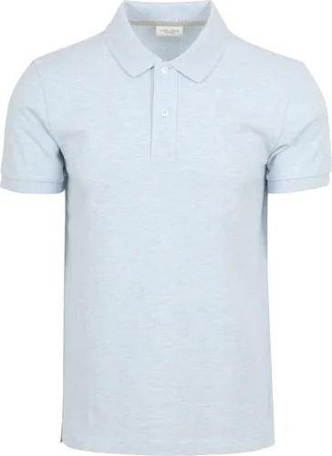 Profuomo - Piqué Poloshirt Lichtblauw - Modern-fit - Heren Poloshirt
