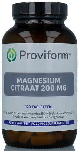 Proviform Magnesiumcitraat 200mg Tabletten 120st