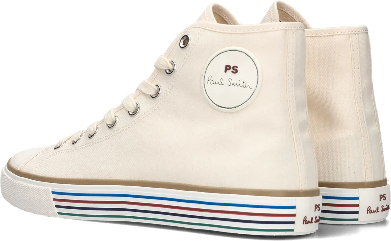 PS PAUL SMITH Heren Lage Sneakers Mens Shoe Yuma - Wit