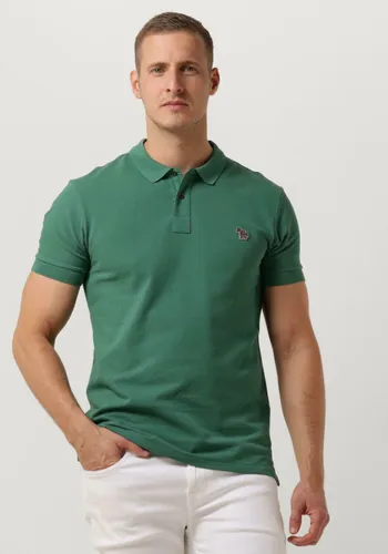 PS PAUL SMITH Heren Polo's & T-shirts Mens Slim Fit Ss Polo Shirt Zebra - Groen