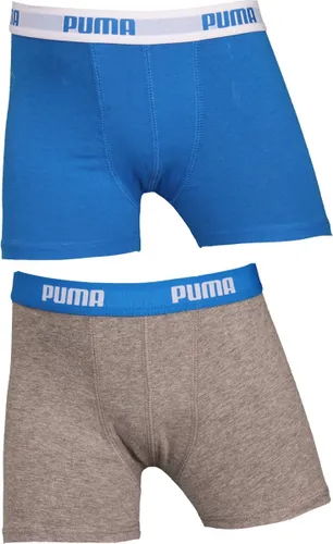 PUMA Boxershort Heren PUMA BASIC BOXER 2P - Blue / Grey