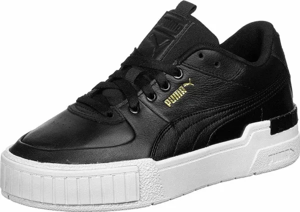 Puma Cali Sport Mix Wn's Lage sneakers - Leren Sneaker - Dames - Zwart