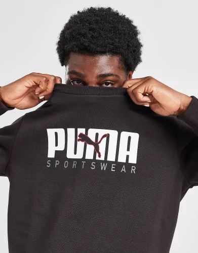 Puma Core Sportswear Crew Sweatshirt, Black
