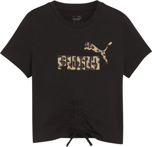 PUMA ESS+ ANIMAL Knotted Tee G FALSE T-shirt - Puma Black