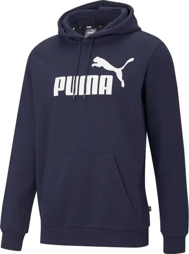 PUMA ESS Big Logo Hoodie FL Heren Trui - Donkerblauw