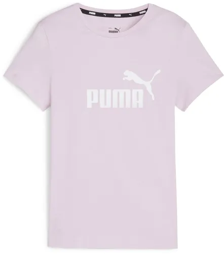 PUMA ESS Logo Tee G FALSE T-shirt - Grape Mist