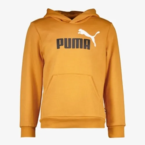 Puma Essentials Big Logo kinder hoodie geel