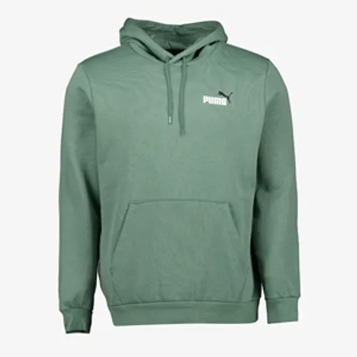 Puma Essentials Small Logo heren hoodie groen