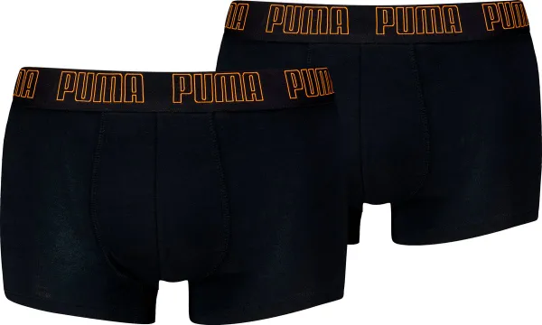 PUMA Heren Boxershorts met Korte Pijpen - 2 pack