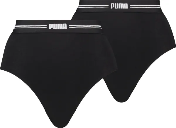PUMA High Waist Brief Dames Onderbroek - 2-pack