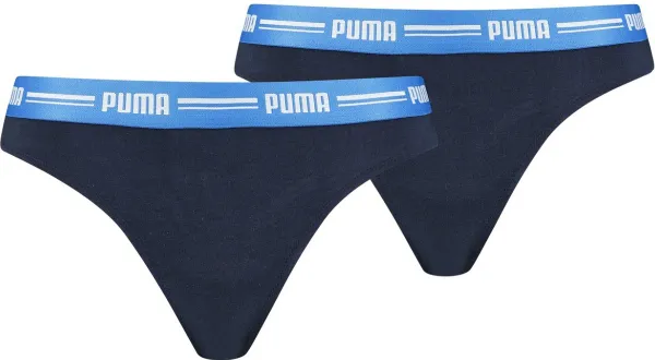 Puma - Iconic Strings 2P - Blue Thongs-XS