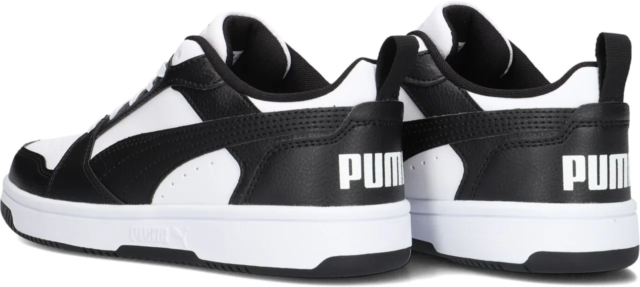 PUMA Jongens Lage Sneakers Rebound V6 Lo Jr - Wit