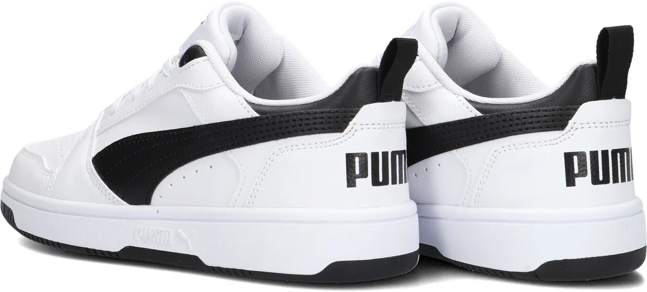 PUMA Jongens Lage Sneakers Rebound V6 Lo Jr - Wit