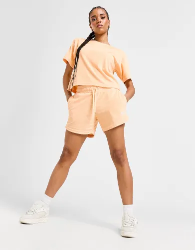 Puma Knit Crop Shorts, Orange