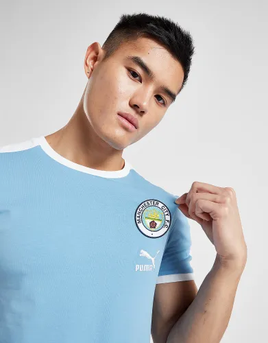 Puma Manchester City FC T7 T-Shirt, Blue