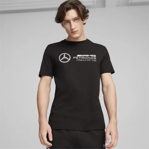 PUMA Mercedes AMG Petronas Motorsport ESS Logo T-shirt, Zwart