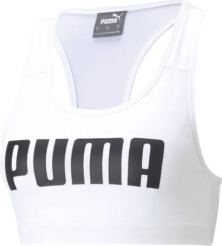 PUMA Mid Impact 4Keeps Bra Dames Sportbeha - Wit
