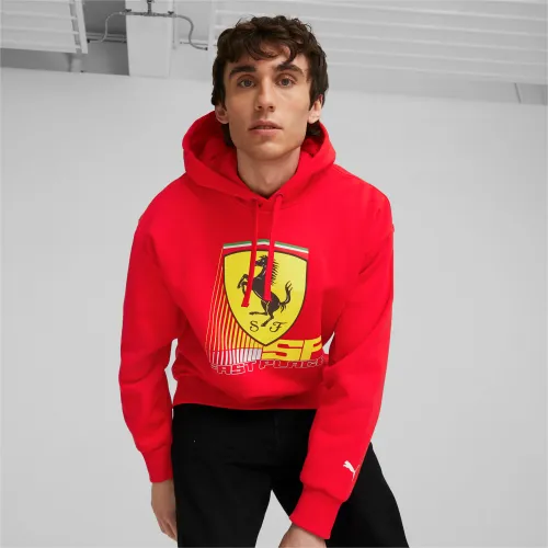 PUMA Scuderia Ferrari Race CBS Motorsport hoodie, Rood