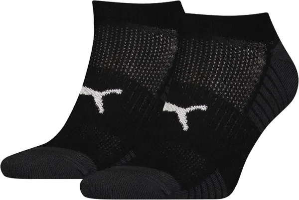 Puma Sport Cushioned Sneaker (2-pack) - enkelsokken - zwart