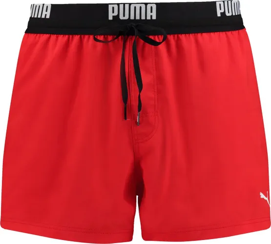 PUMA Swim Logo Short Heren Zwembroek - rood