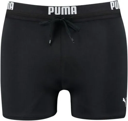 PUMA Swim Logo Trunk Heren Zwembroek - zwart