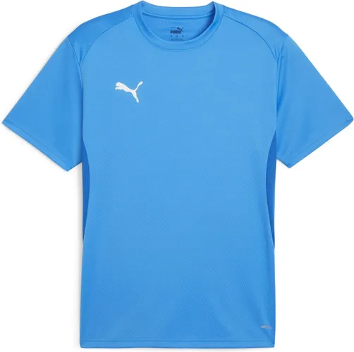 PUMA teamGOAL Jersey Heren Sportshirt - Electric Blauw Lemonade-PUMA Wit-PUMA Team Royal