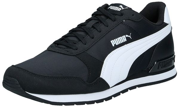 PUMA uniseks-volwassene St Runner V2 NL Sneaker, Zwart Puma Black Puma White 01,