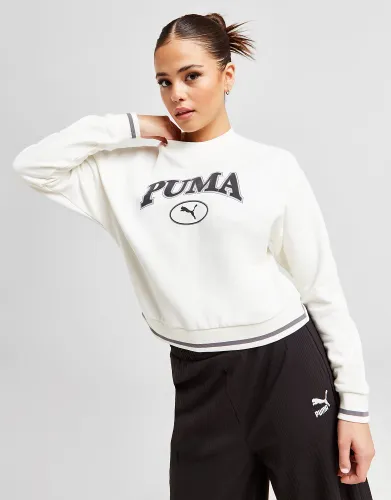 Puma Varsity Crew Sweatshirt, White