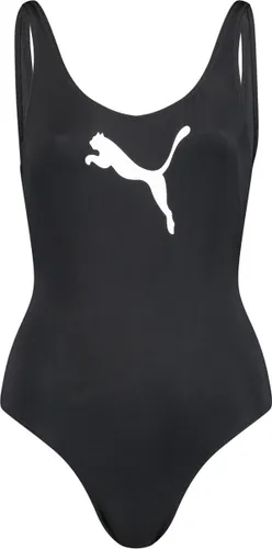 Puma - Women Swimsuit - Zwart Badpak - S - Zwart
