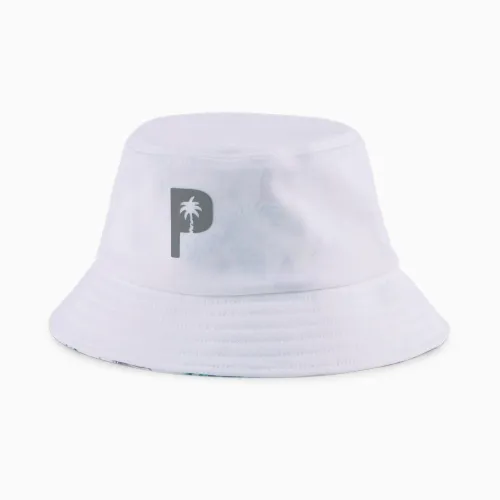 PUMA x Palm Tree Crew Golf bucket hat, Wit