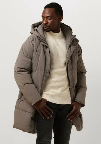 Purewhite - Heren Regular fit Jackets Padded - Taupe