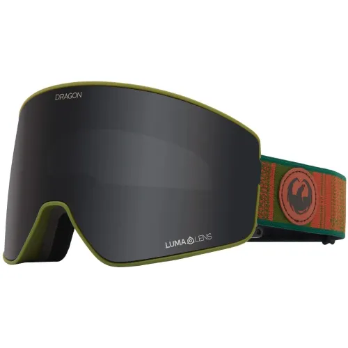 PXV2 Gigi Ruf Signature 2021 Frame/Lumalens Dark Smoke + Lumalens Amber Snowboard Goggles - One Size