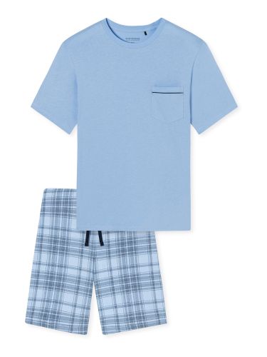 Pyjama kort ' Comfort Fit '  navy / lichtblauw
