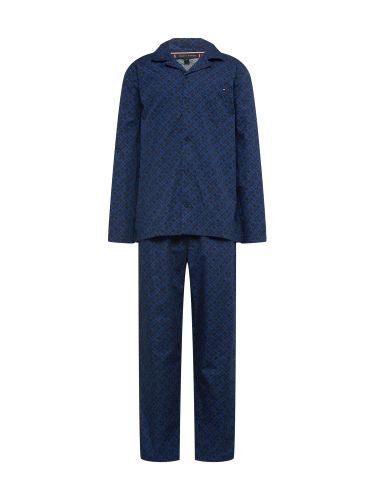 Pyjama lang  enziaan / royal blue/koningsblauw / knalrood / wit