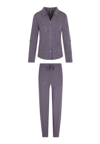 Pyjama  violetblauw