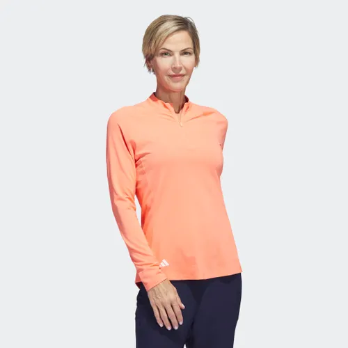 Quarter-Zip Long Sleeve Golf Polo Shirt