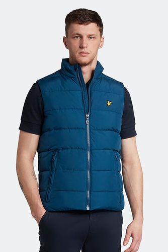 Quilted Gilet W667 Petrol Blue