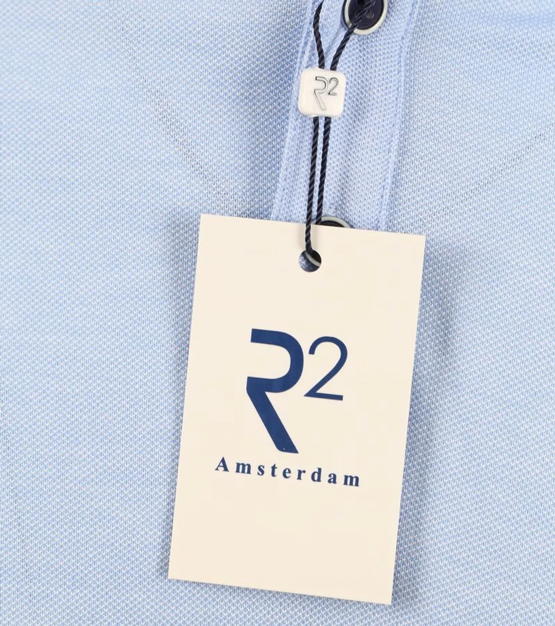 R2 Amsterdam Polo Lichtblauw