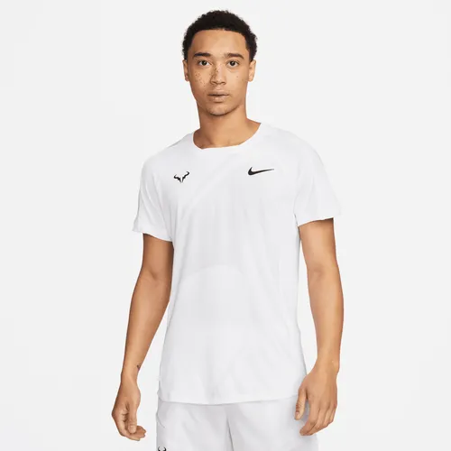 Rafa Nike Dri-FIT ADV tennistop met korte mouwen voor heren - Wit