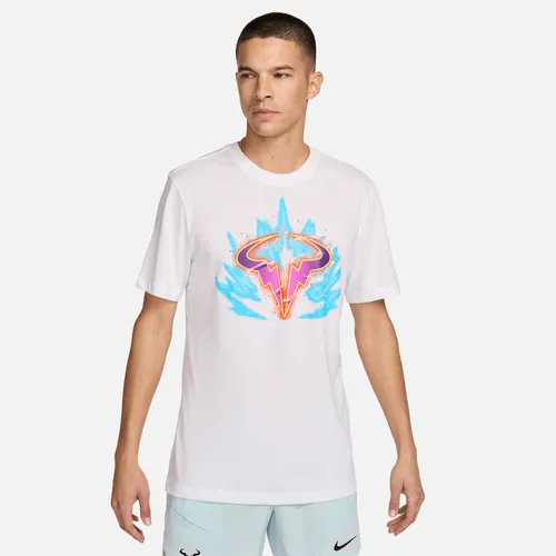 Rafa NikeCourt Dri-FIT tennisshirt voor heren - Wit