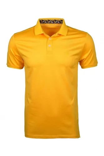 RAGMAN Regular Fit Polo shirt Korte mouw zonnegeel