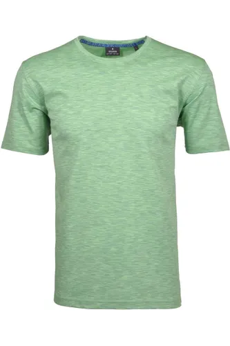 RAGMAN Soft Knit Regular Fit T-Shirt ronde hals groen, Melange