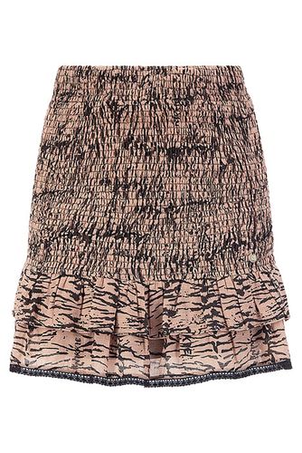 Ramira Skirt Print Black/tawny Brown