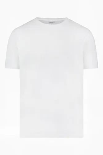 Ravøtt Wit T-shirt met ronde hals