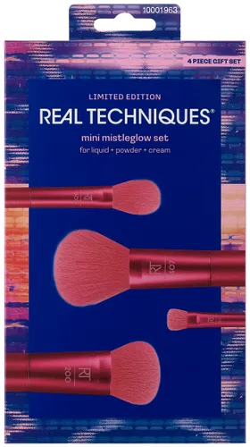 REAL TECHNIQUES Mistleglow 4 stuks mini-make-upkwasten voor