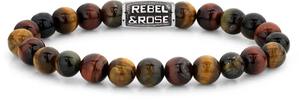 Rebel & Rose Who's afraid of the Tiger Vintage - 8mm RR-80095-V-17.5 cm