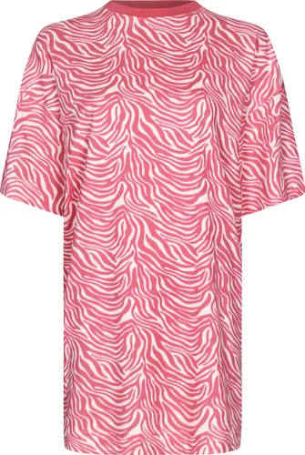 Rebelle Dames Nachthemd Wild Zone - Roze - Katoen