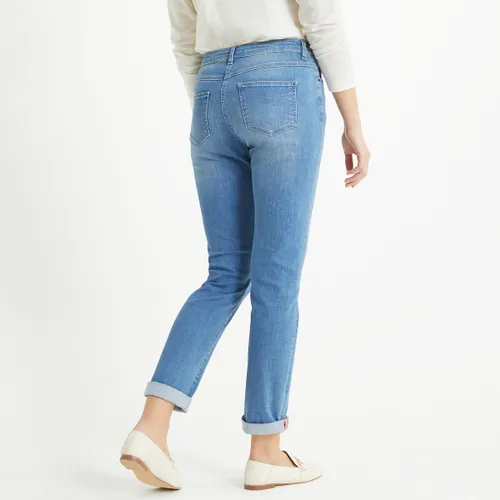Rechte regular jeans, stretch denim